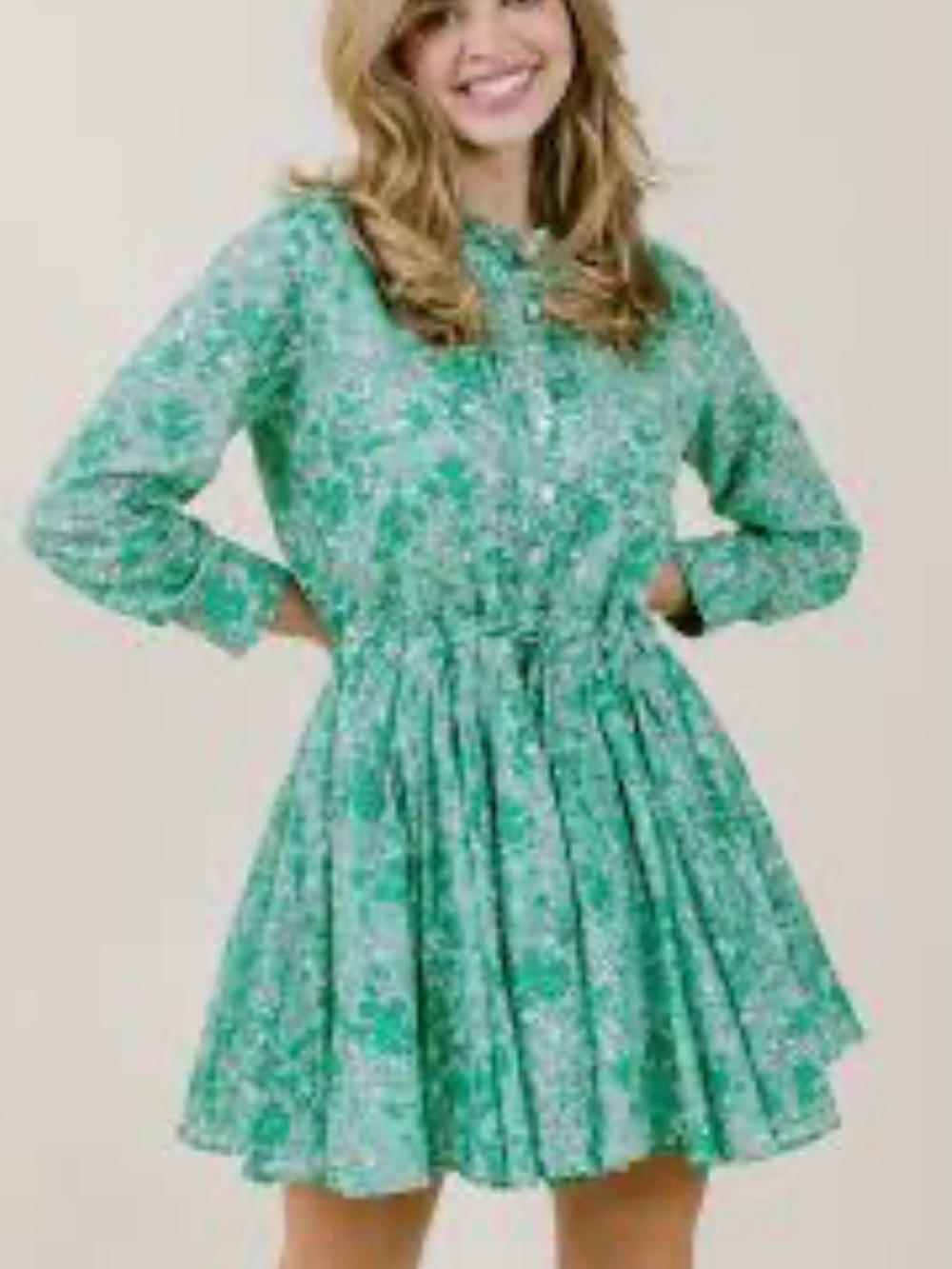 LAROQUE Original Reece Mini Dress in Mimi’s Garden Small